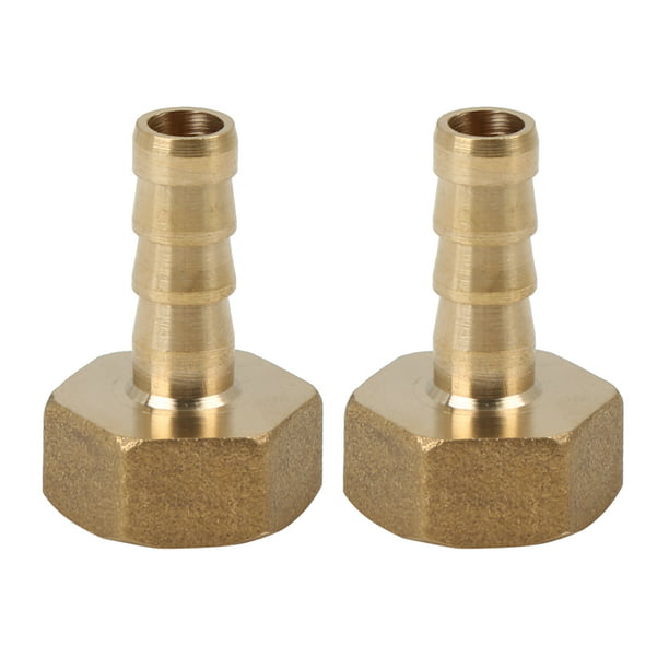 Size : DN15 Female, Thread Specification : DN20 Male Sturdy 10pcs Brass Hose Pipe Fittings F/M 1/8 1/4 3/8 1/2 PT Male To Female Thread Hex Bushing Pipe Fittings Adapter 